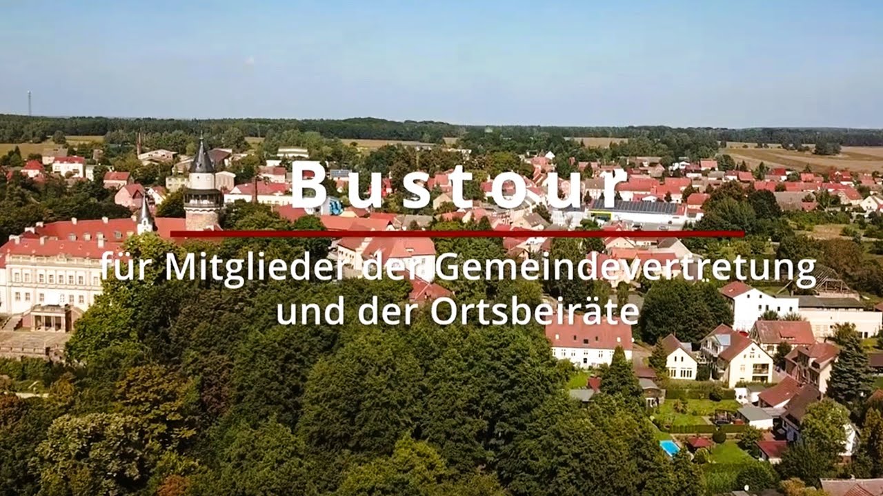 Bustour für Mitglieder der Gemeindevertretung und der Ortsbeiräte in Wiesenburg/Mark