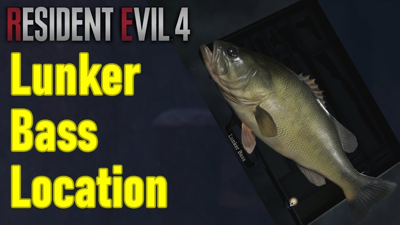 Resident Evil 4 remake lunker bass location guide