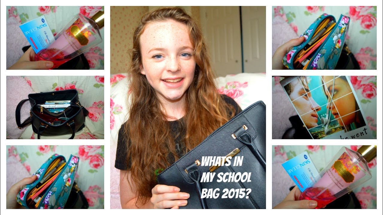 What's in my school bag 2015! | back to school