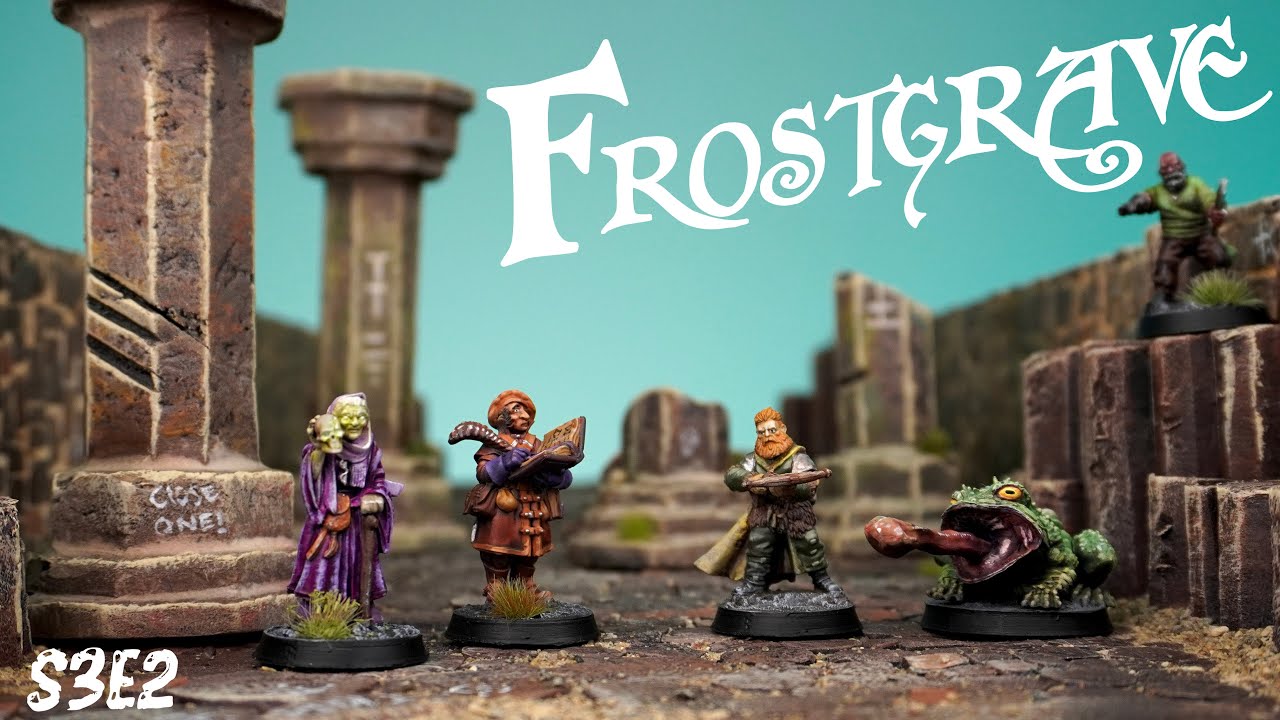 Frostgrave Battle Report | The Weapon Shop | S3E2 @OspreygamesUk