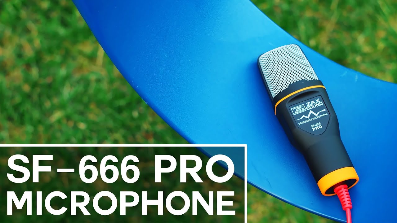 Zax Sound SF-666 Pro Condenser Microphone - Review