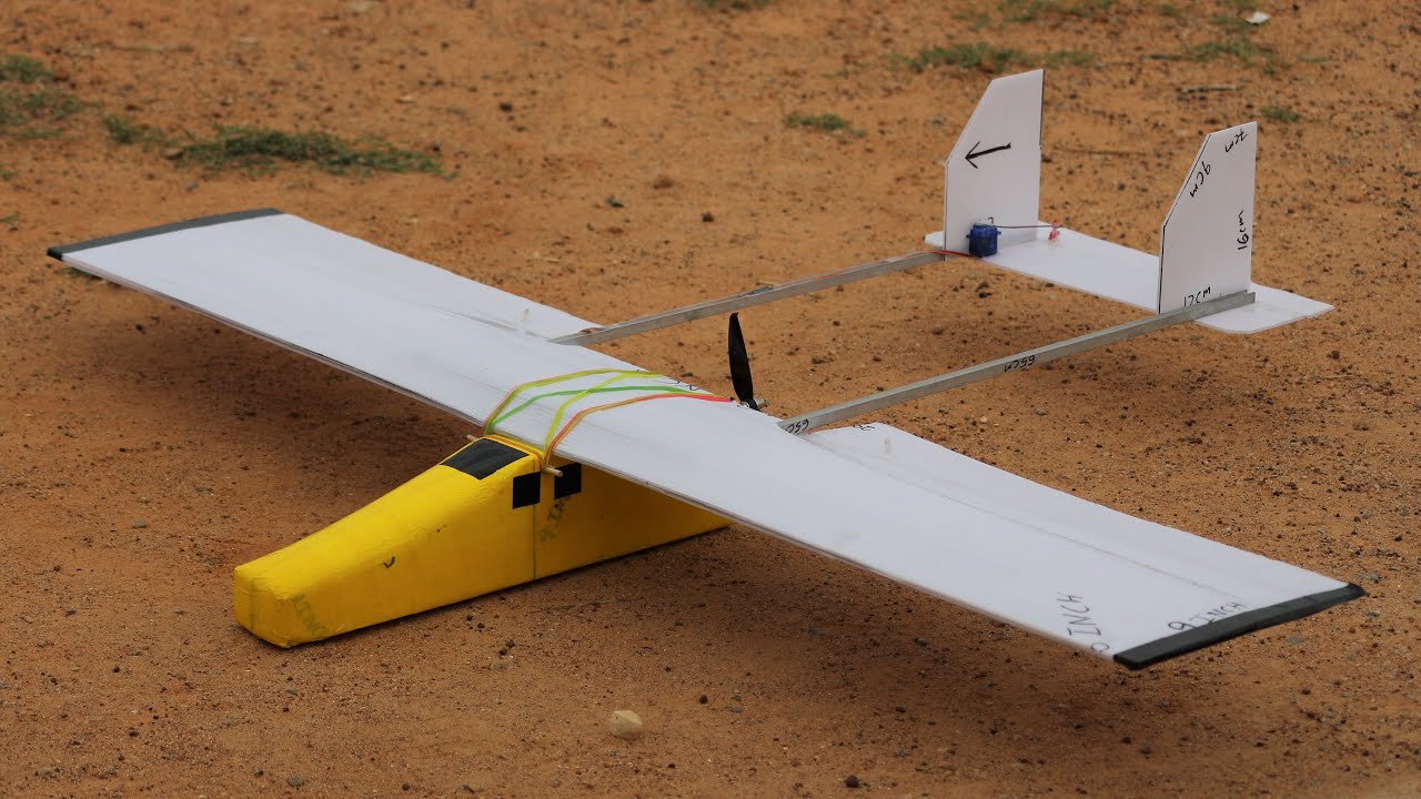 How To Make a Airplane - Sky Hunter Aeroplane