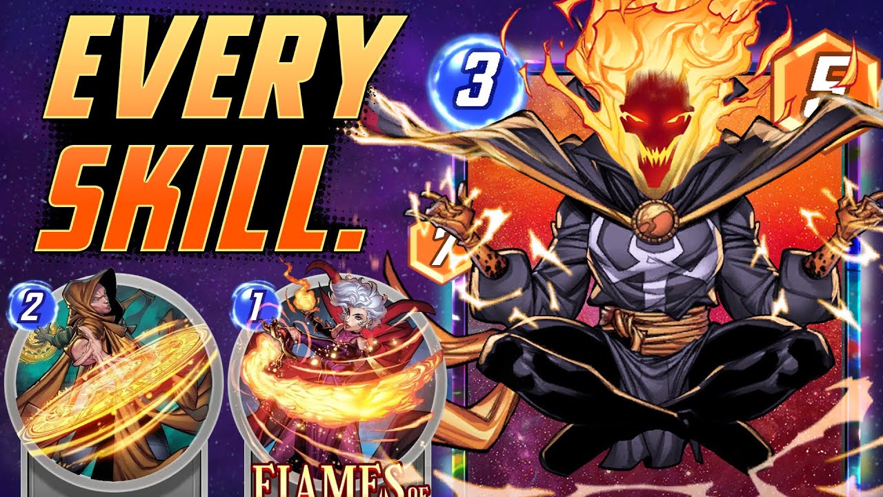 EVERY SKILL CARD. This crazy deck actually works!!