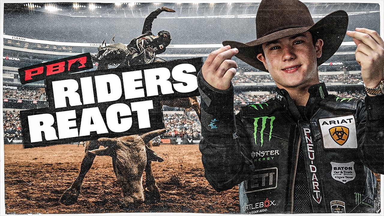 John Crimber reacts to his RANKEST career rides & wrecks: PBR Riders React