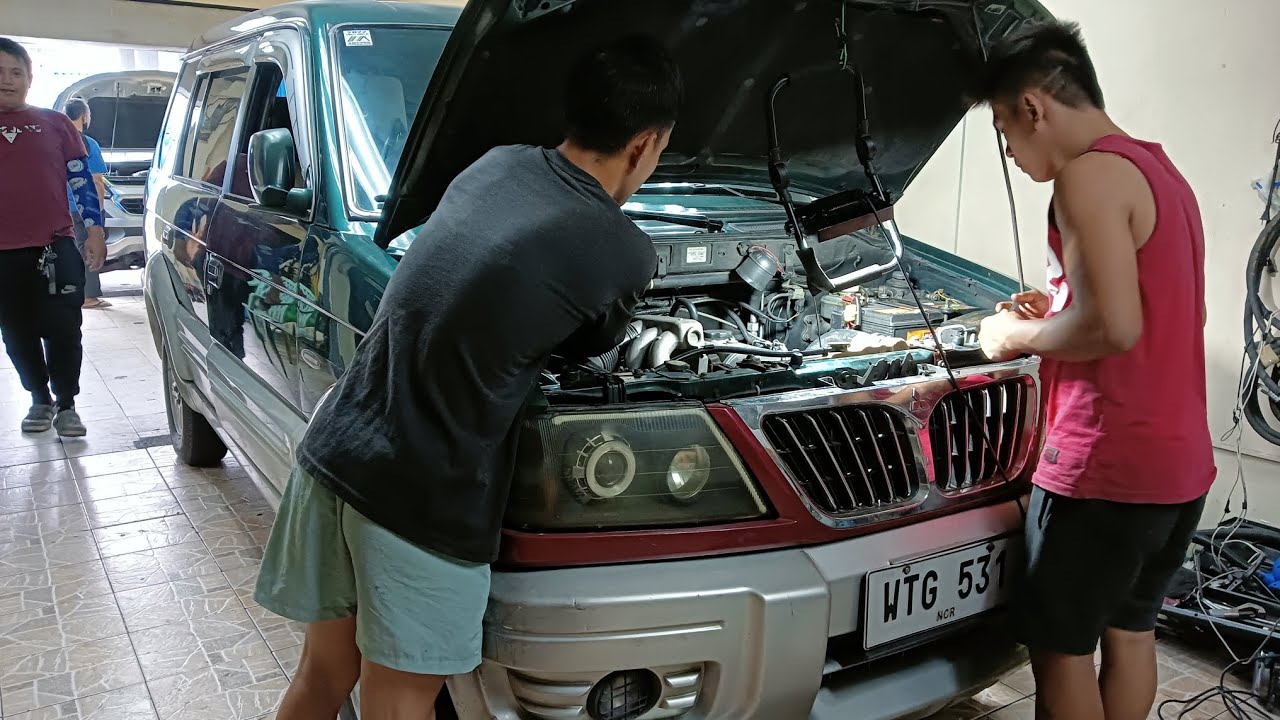 BAKIT MAHINA ANG LAMIG? | MITSUBISHI ADVENTURE | GENERAL CLEANING