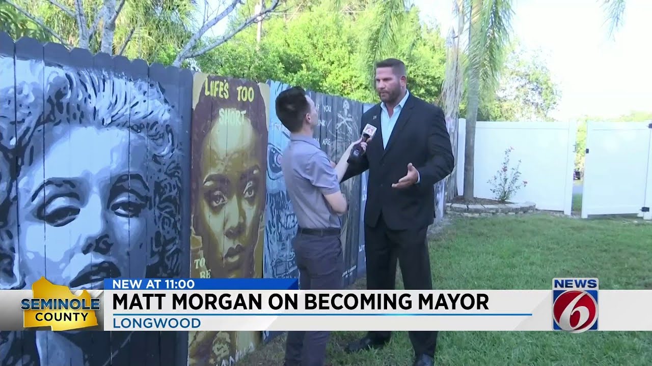 Matt Morgan named Longwood Mayor
