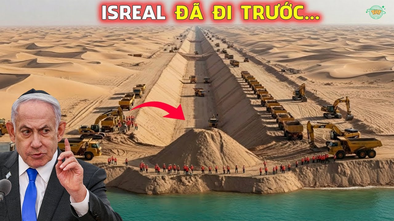Israel Xây Dựng Cảng Biển Giữa Sa Mạc, Ý Tưởng Điên Rồ Nhưng Kết Quả Sẽ Thay Đổi Thế Giới