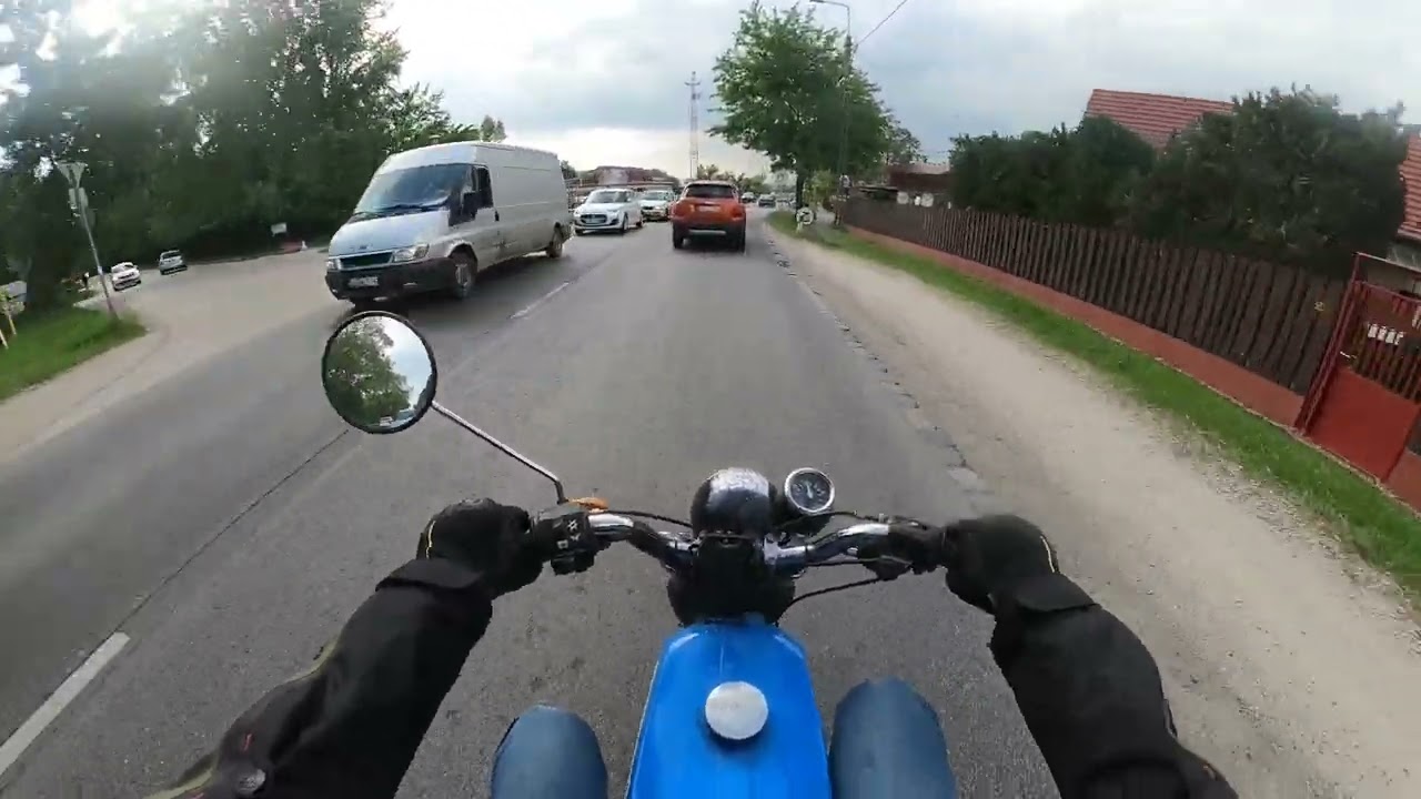 RIDE TO SCHOOL || simson s51N #2rész