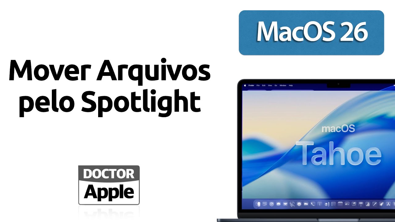 Curso Mac - Mover Arquivos pelo Spotlight