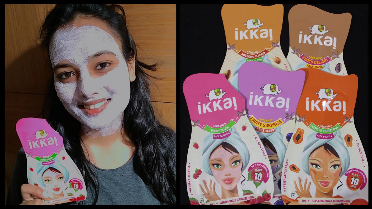 Ikkai by Lotus Herbals | Honest Review | face scrub | face mask | face souffle |Reasonable Price