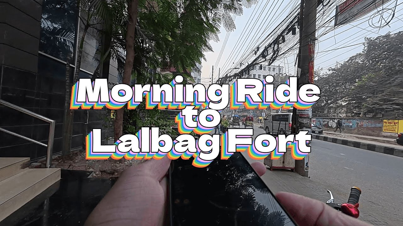 Morning Bicycle Ride to Lalbag Fort 🚴‍♂️| Dhaka Vlog