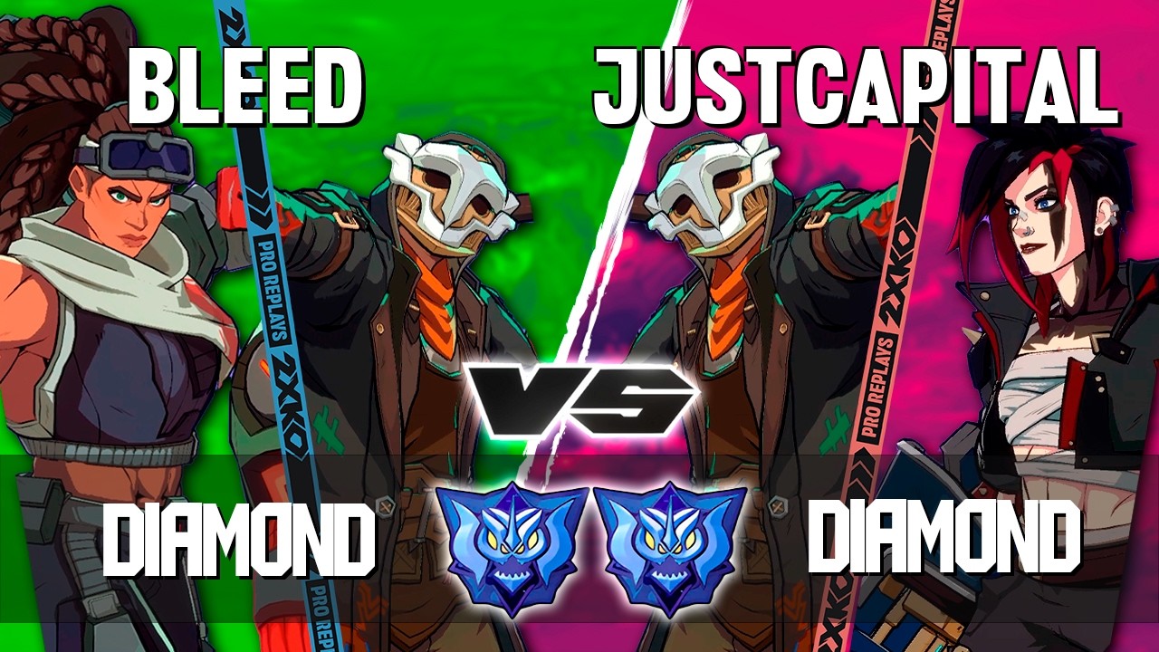 2XKO ▰ BLEED (Ekko-Illaoi) vs JUSTCAPITAL (Ekko-Vi) ▰ 2XKO Pro level replays