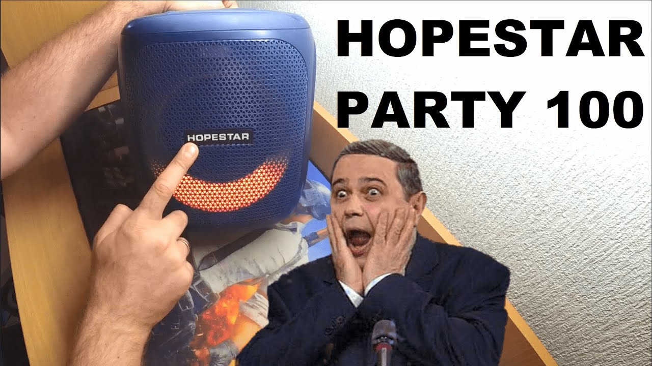 ✅ УБИЙЦА JBL XTREME - HOPESTAR PARTY 100 - 50 Ватт Басса!!!
