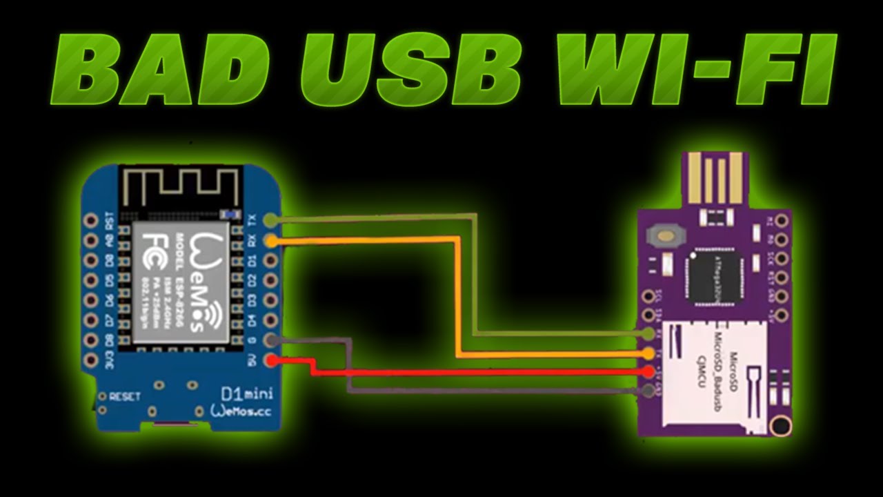 🔴Como crear un RUBBER DUCKY WI-FI (W3DUCK)