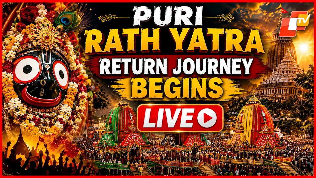 🔴LIVE | Puri Jagannath Bahuda Yatra Begins | Puri Bahuda Yatra | Odisha | OTV