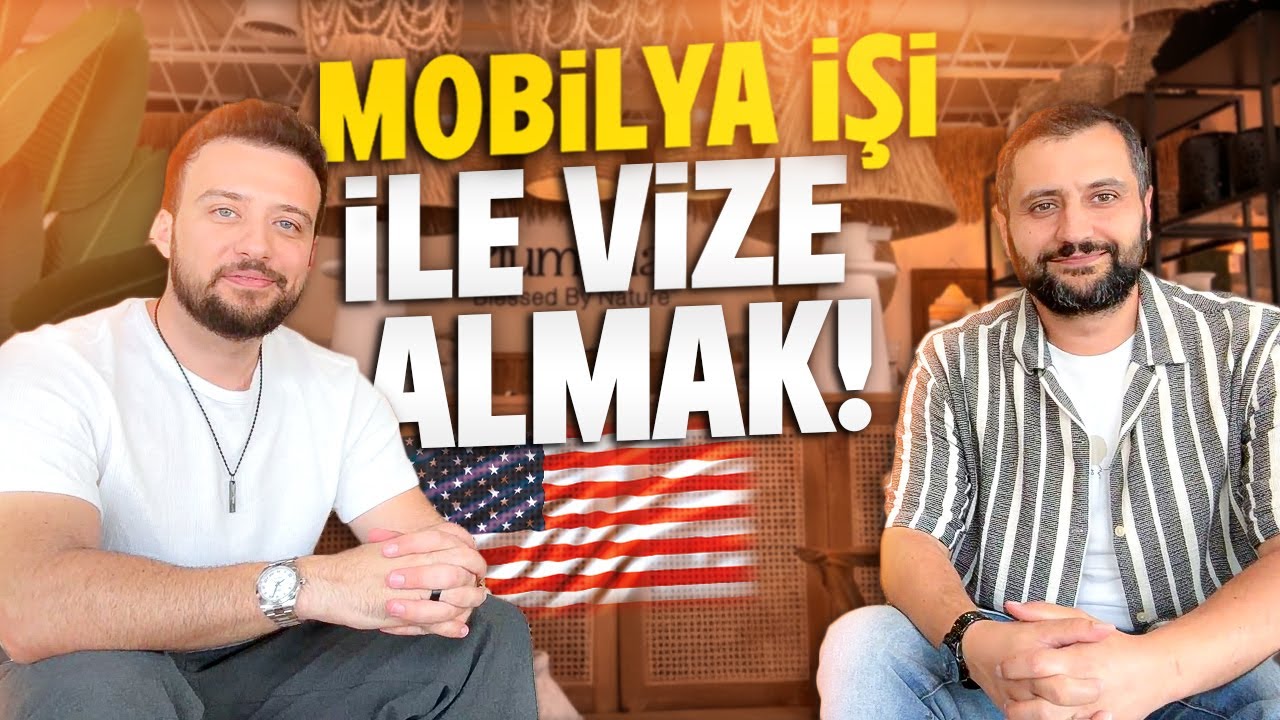 AMERİKA'DA MOBİLYA İŞİ YAPMAK | Vize ve Taşınma Süreci | Esnaf Ziyareti #1