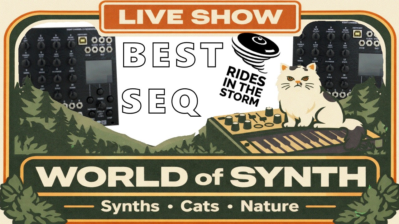 Synth Secrets: Rides in the Storm QSQ Episode 73 #eurorack  #chat #cat #synth #chat