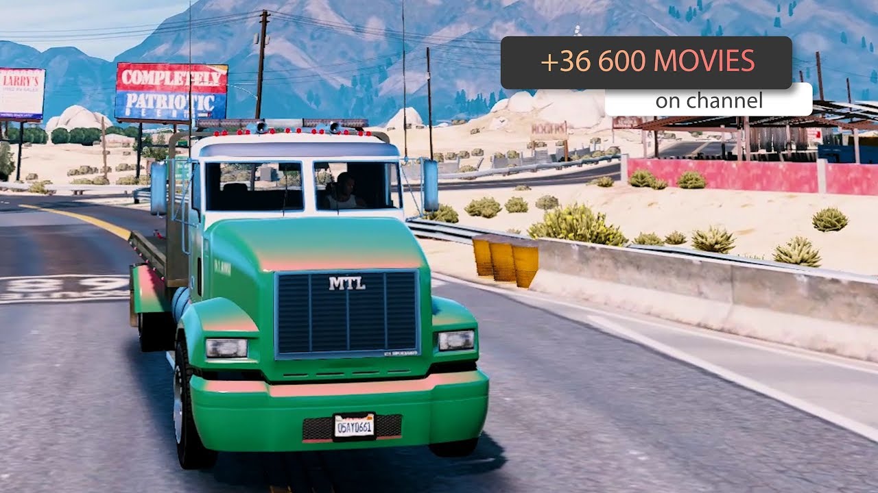 MTL Flatbed Tow Truck 🔥 Grand Theft Auto V 1440p Car Mod _REVIEW