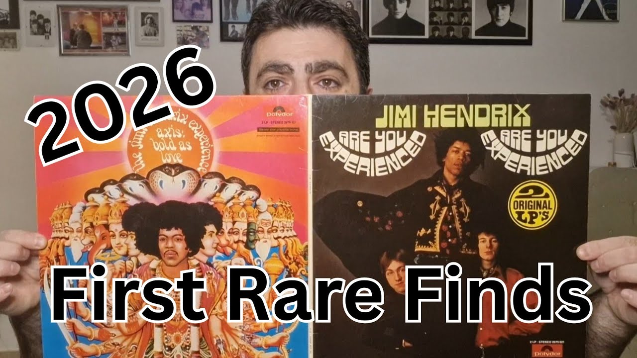 First finds of 2026 - New Rare Records Finds with Surprise.  