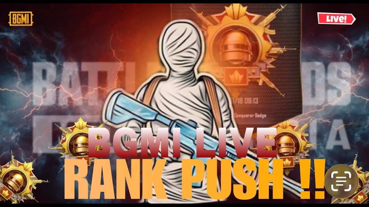Conqueror lobby me tabahi  || #live #bgmi #gameplay