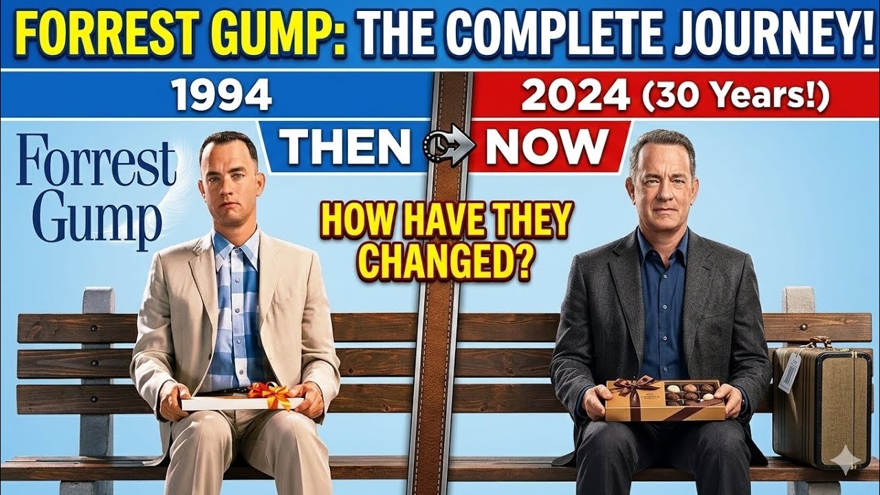 Forrest Gump Cast Then vs Now – 1994 vs 2026 Transformation