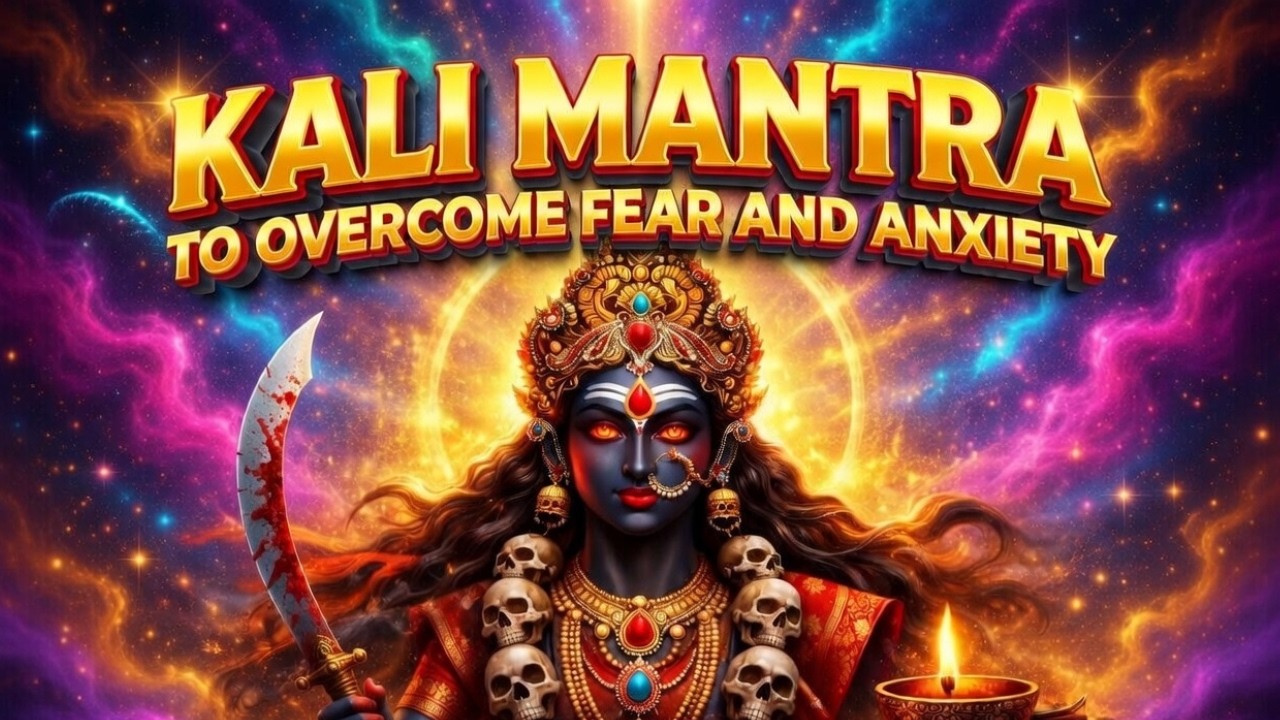 The Secret to Overcoming Fear in Just 1 Hour|KALI MANTRA TO OVERCOME FEAR AND ANXIETY|Swami Giriraj.