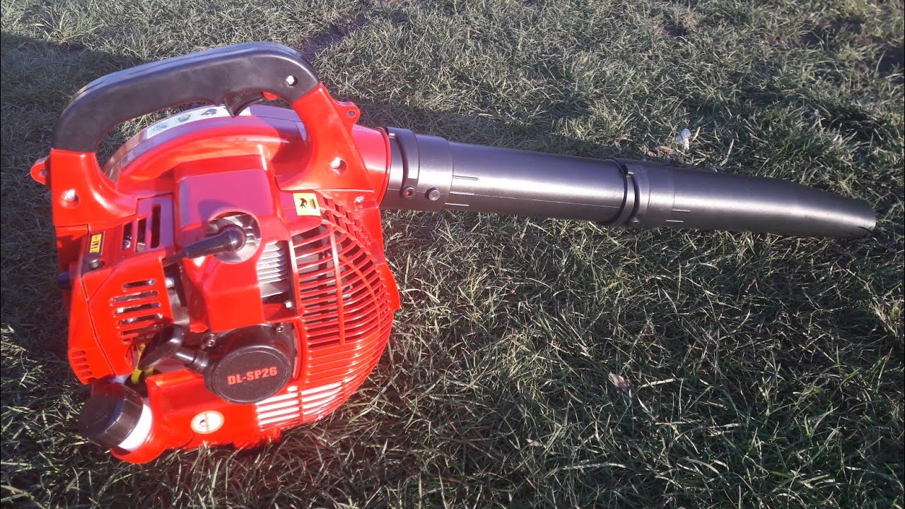Garden Blower for leaves 1.2KM 320km / h with Amazon DL-SP 26