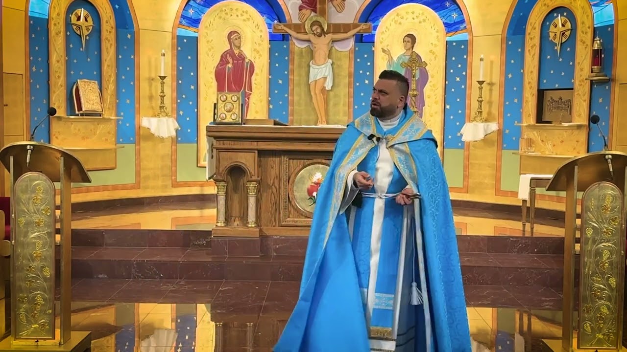 Сегодняшняя проповедь отца Самима Балиоса в церкви Святого Иосифа / Мичиган