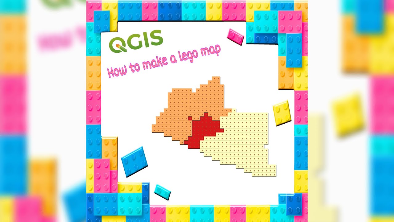 [QGIS TUTORIAL] How To Make Lego Map - Cara Membuat Peta Berbentuk Lego