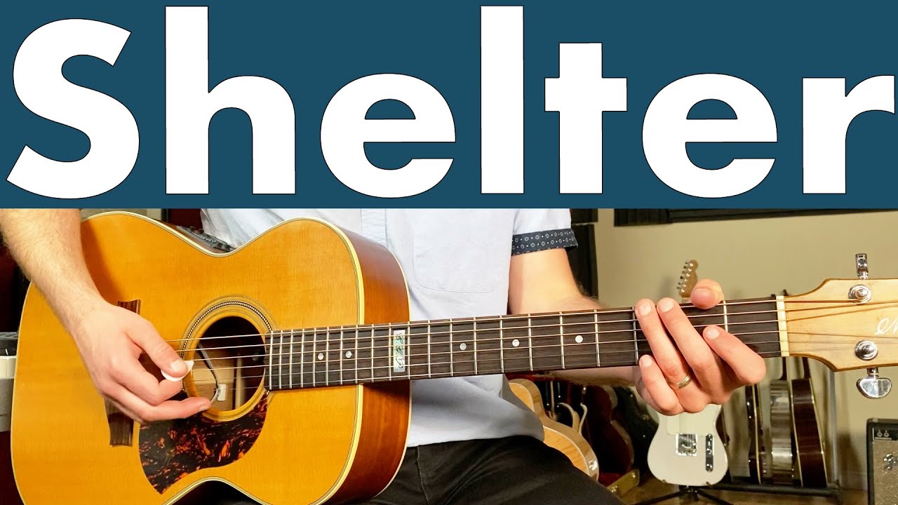 How To Play Shelter On Guitar | Ray Lamontagne Guitar Lesson + Tutorial + TABS