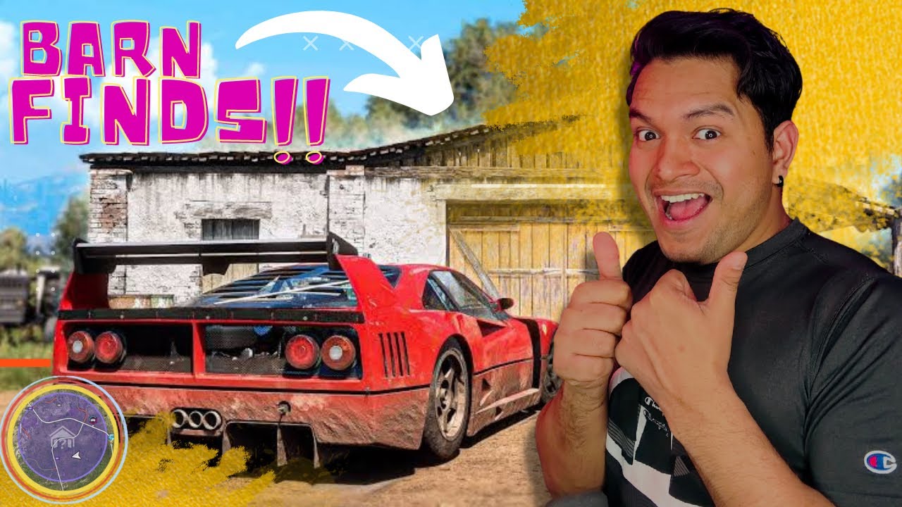 Visiting All Barn Finds In Forza Horizon 5 🤩(Hindi)