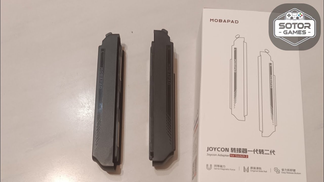 Unboxing - Mobapad C70 Joy-Con Adapter for Nintendo Switch 2 and test at Mobapad M6 HD