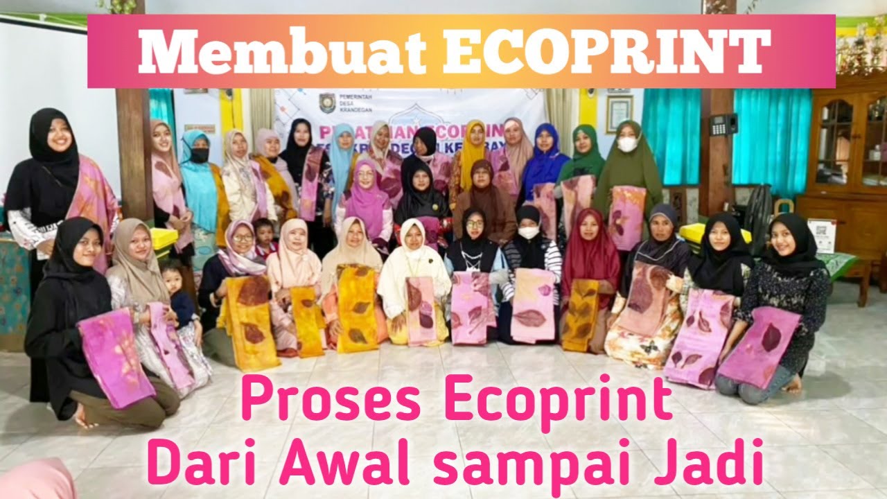 Cara Membuat Ecoprint Teknik Kukus | Proses LENGKAP