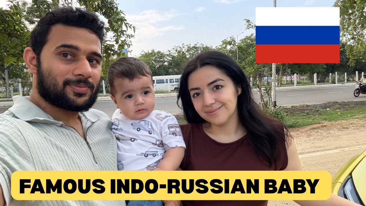 Mera baby India m famous ho gya 🇷🇺 🤭 Hamko dekhna log nhi chahte