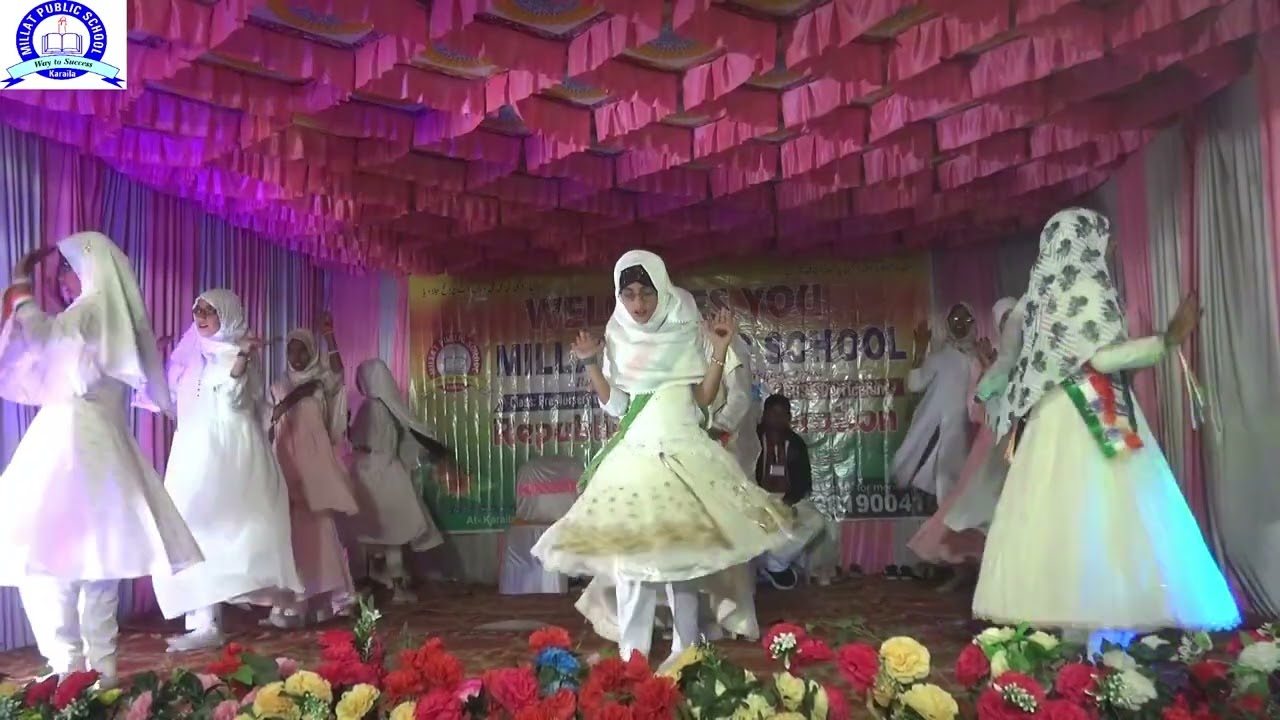 Armano_Ke_Phool_Khile_Hain||Millat_Public_School_Karaila||