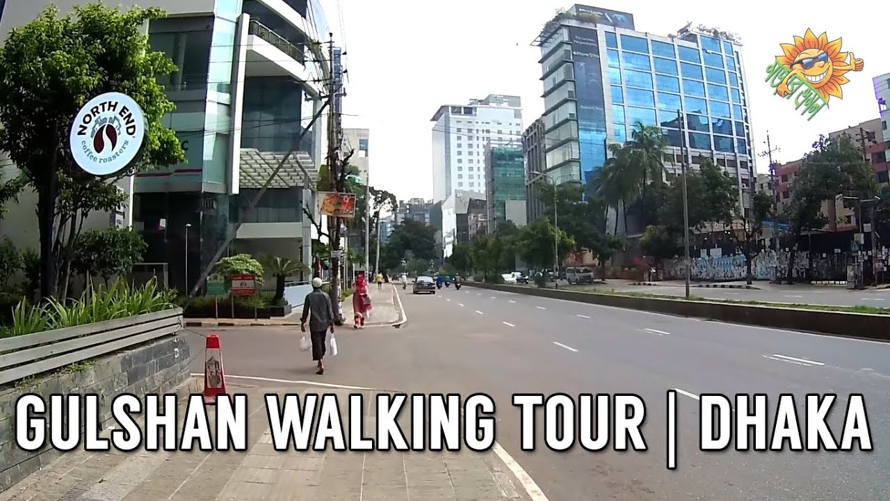 Gulshan 1 to Gulshan 2 Full Walk | Dhaka