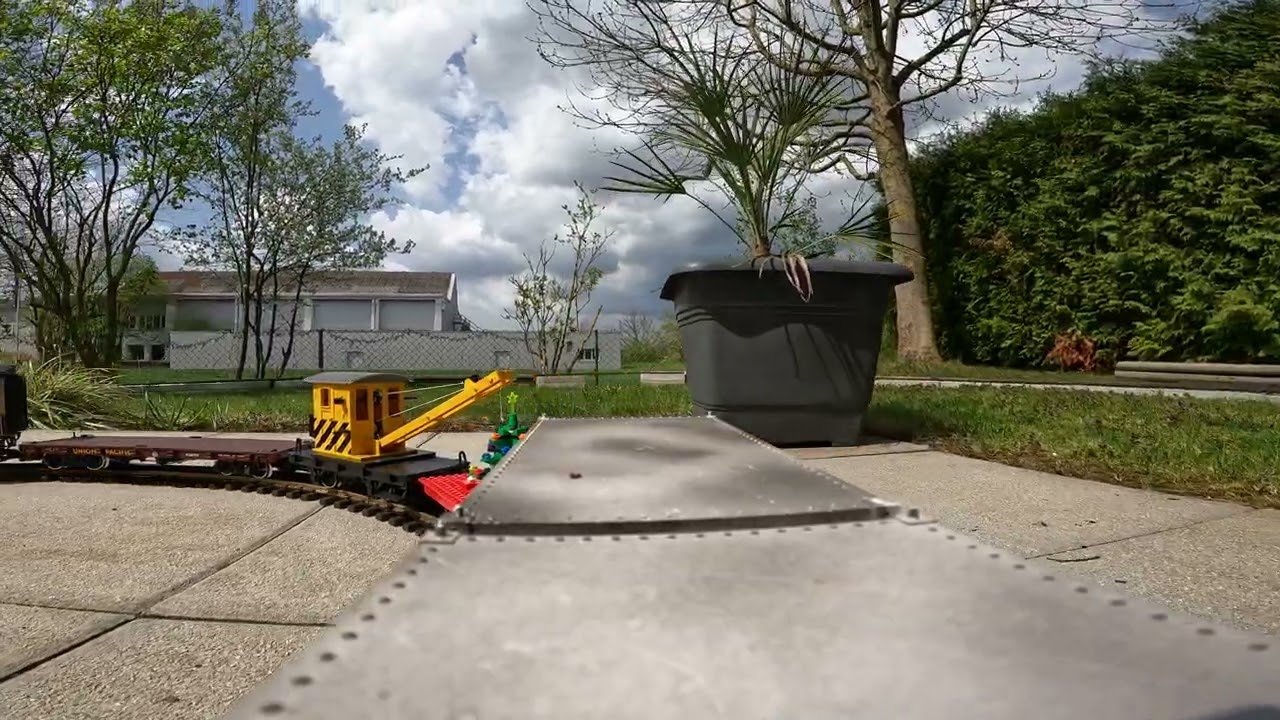 Kehrschleife Gartenbahn