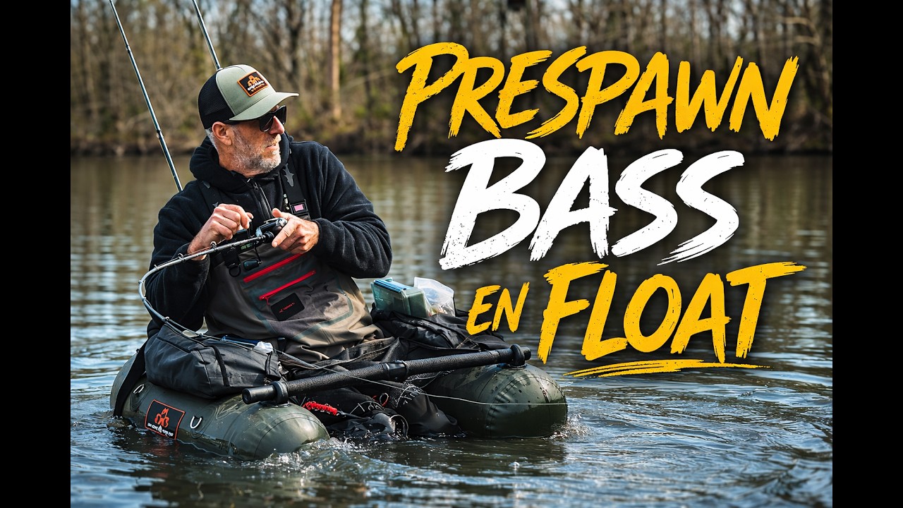 Prespawn Bass en Float Tube