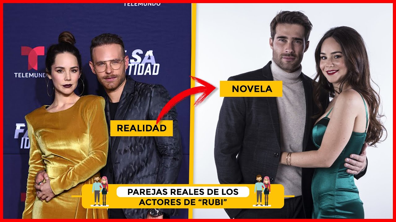 Parejas reales de los actores de RUBÍ 2020