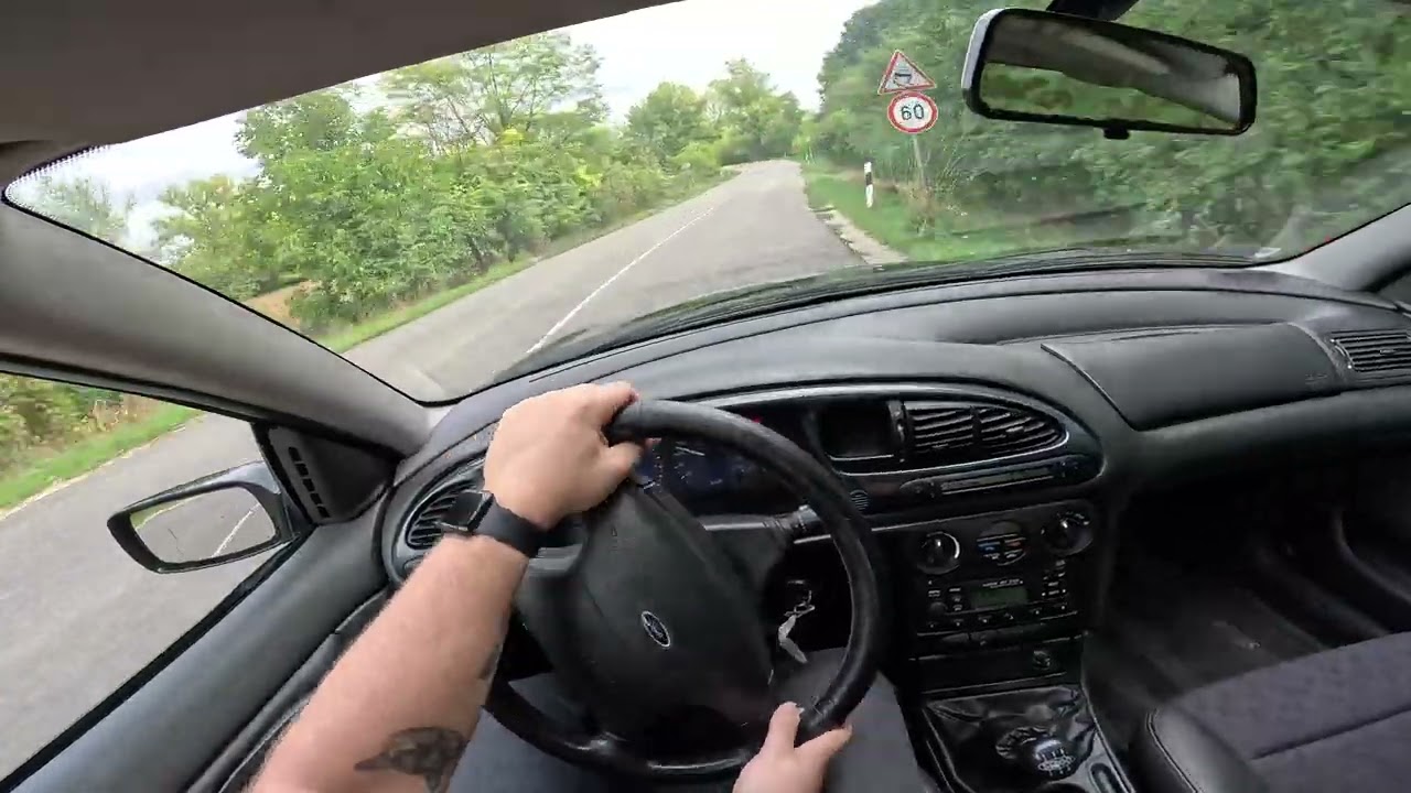 2000 Ford Mondeo ST200 2.5 V6 151 kW (~205 hp) - Magyar POV Videó - Hungarian POV Drive 4K60FPS