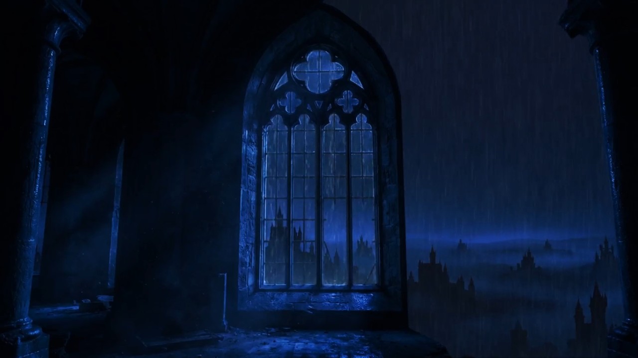 Lose Yourself in Rainy Night  Powerful Thunder and Rain for Sleep Instantly & Escape Stres