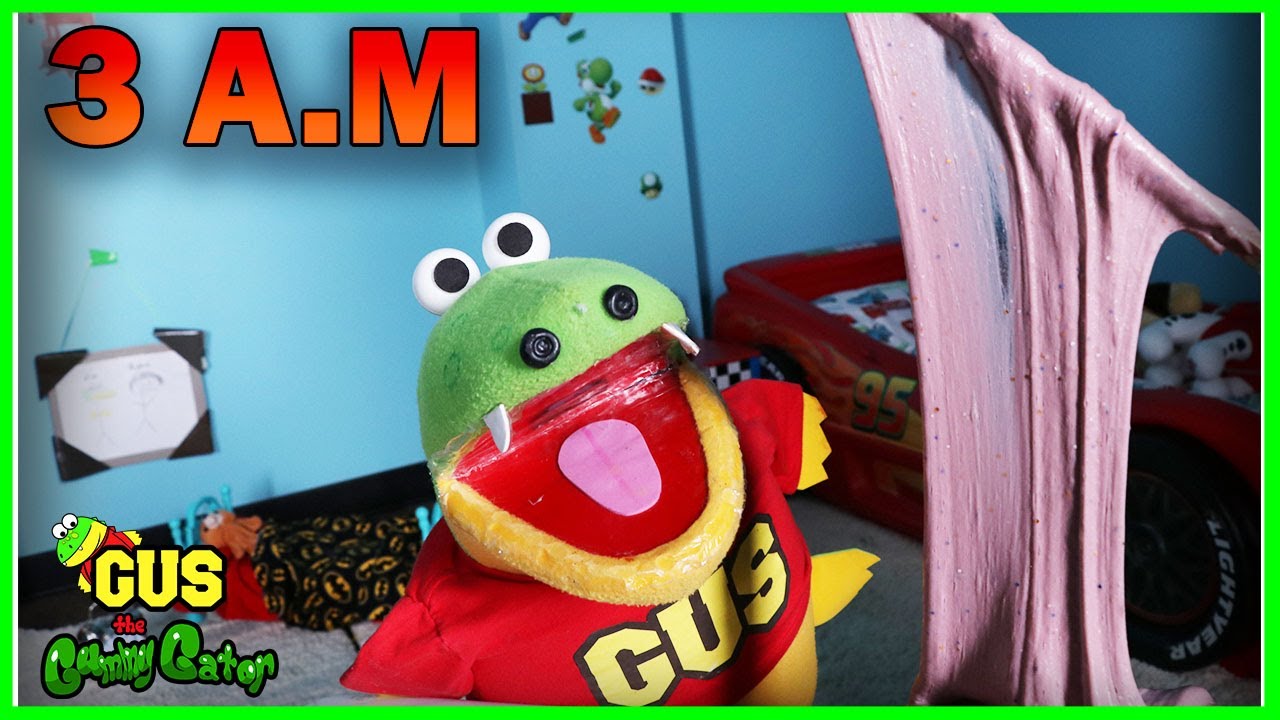 DO NOT MAKE FLUFFY SLIME AT 3AM! 3AM CHALLENGE