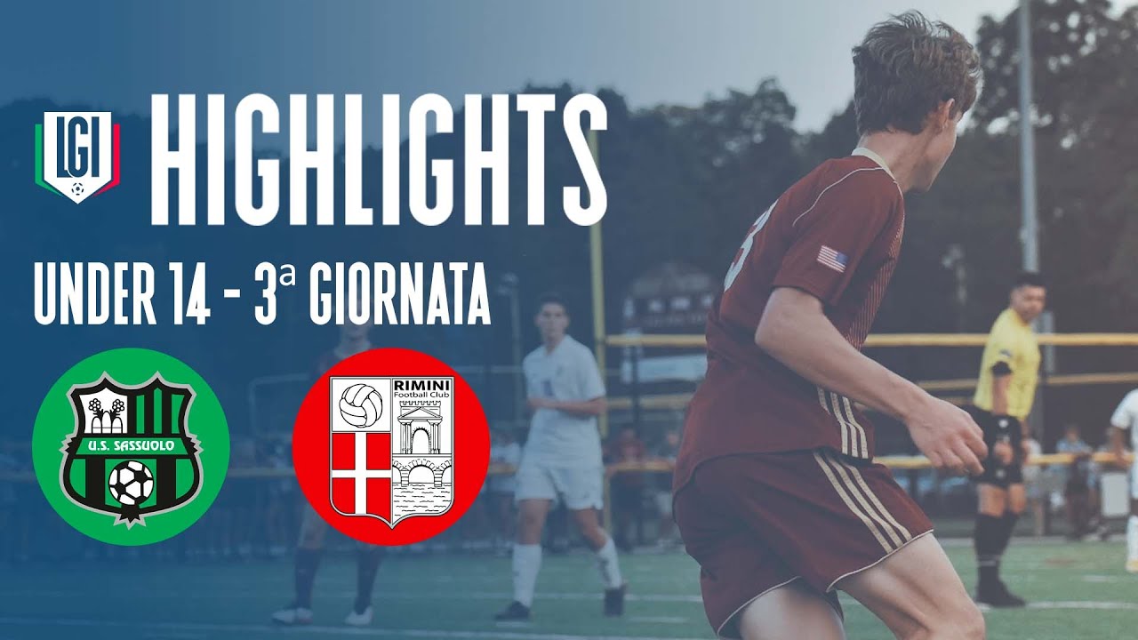 Highlights Sassuolo-Rimini U14 Pro, Girone Emilia Romagna, 3^ giornata stagione 2023-24