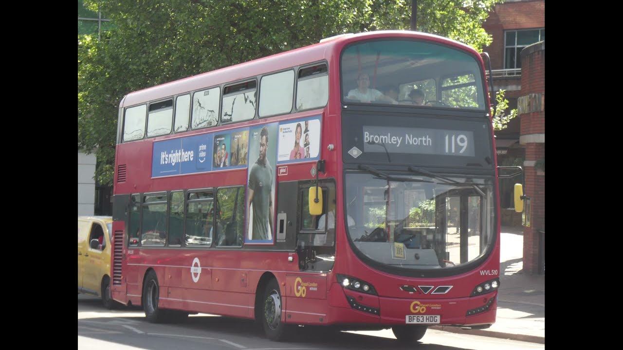 Gemini 3 VolvoB5TL Demo ExMetroline VW1469 Go Ahead London WVL510 BF63HDG - 119 at Bromley South Stn