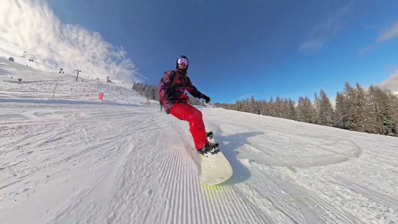 Easy run - Civetta - Italy 2025 - BoPo Snowboard