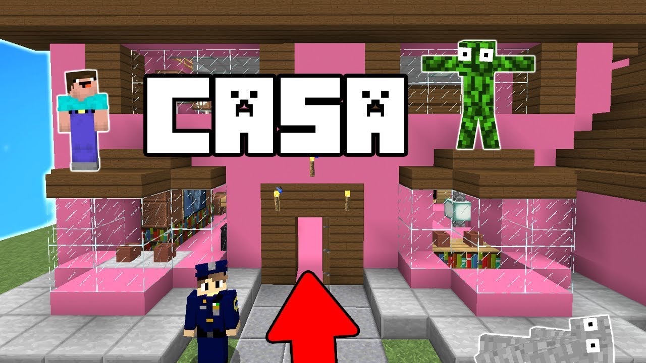 MINECRAFT NOOB VS PRO: 15 ESCONDITES SECRETOS CON TRAMPA 😯 NOOB VS CASA DE LOS SIMPSOM EN MINECRAFT