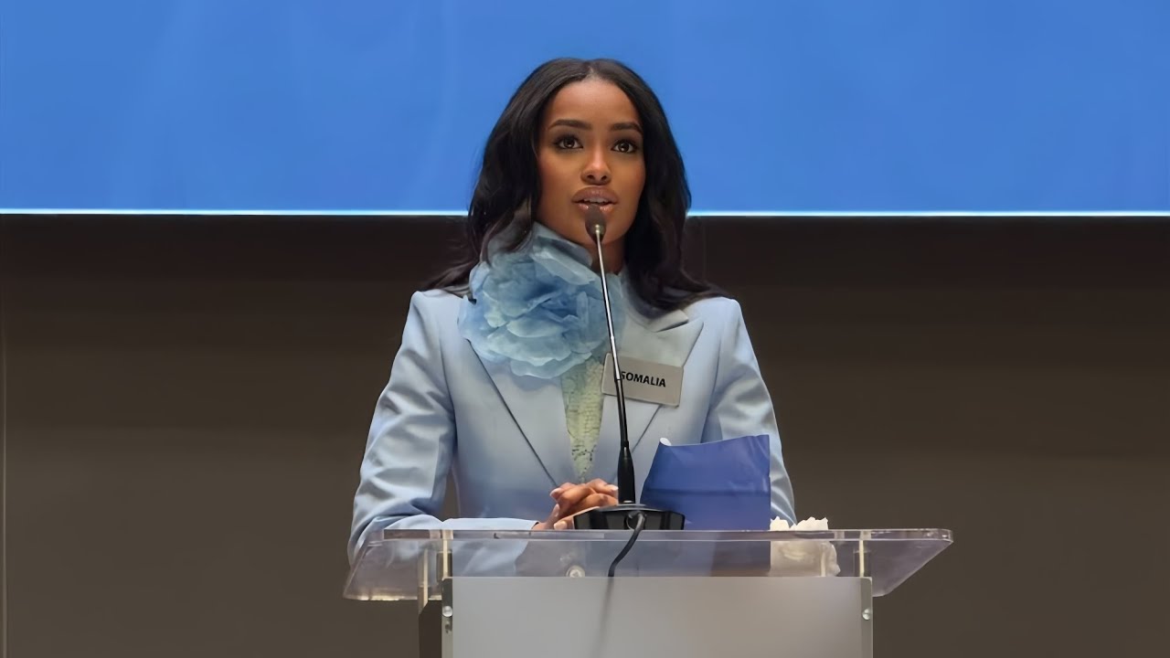Miss World Somalia breaks down in tears during Head to Head Challenge 😭💔.