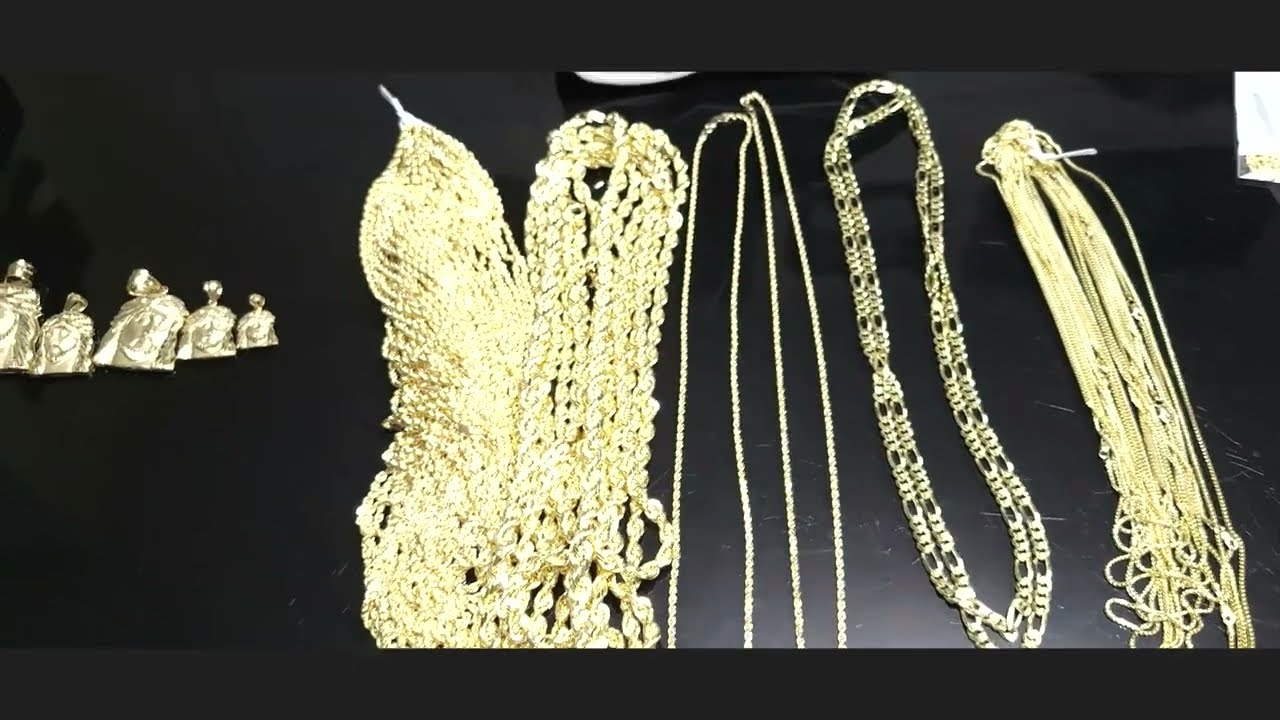 HAWAII ROPE CHAINS SMALL INVENTORY UPDATE JESUS PENDANTS FRANCOS ROPES