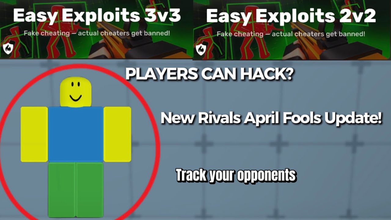 Roblox Rivals April Fools Update! (Players Can HACK!?)