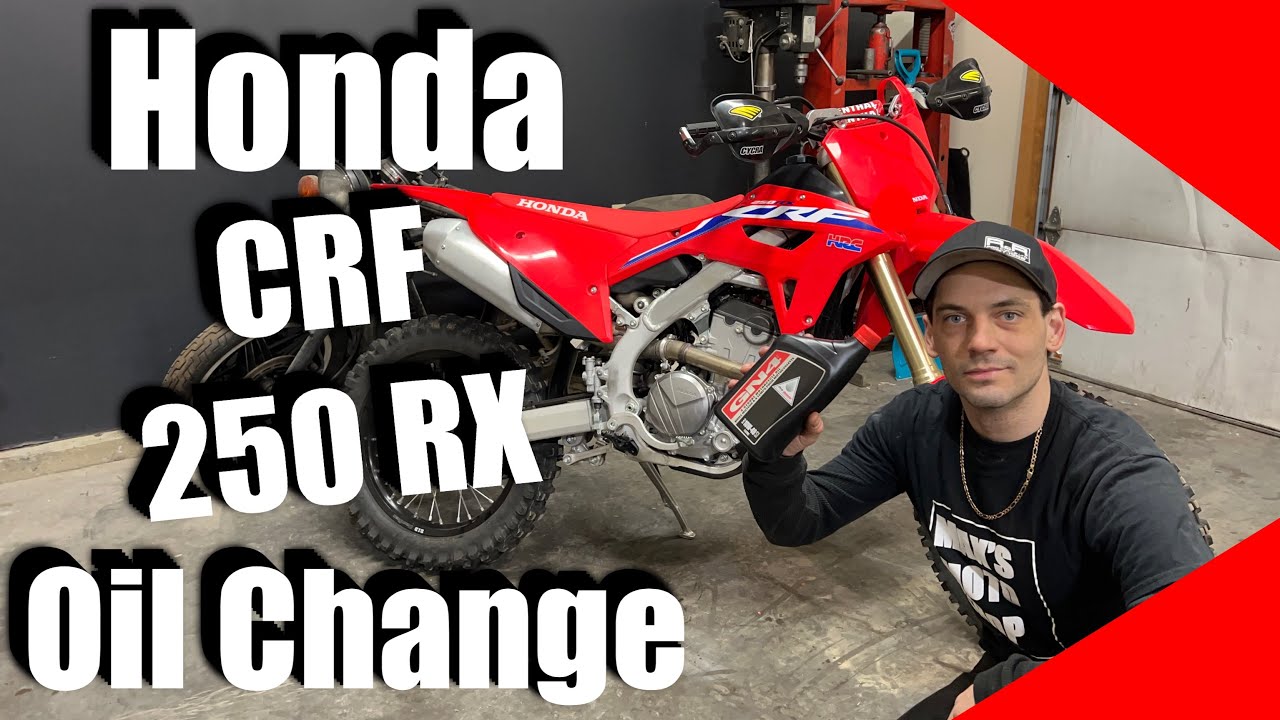 Как заменить масло!!! HONDA CRF 250 RX 2022 года / Замена масла и очистка воздушного фильтра / Мо...